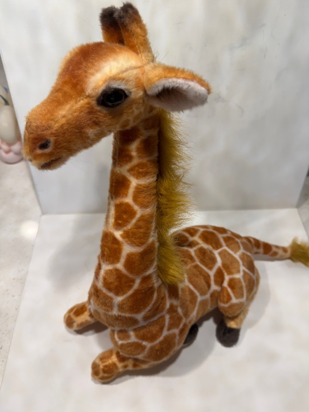 Plush Giraffe Stuffed Animal Toy - Brown